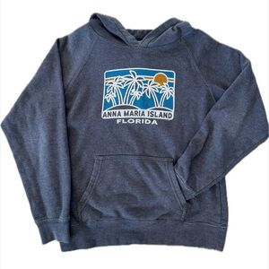 Anna Maria Island Florida Kids Vacation Hoodie Sweatshirt Boy Girl M 10/12